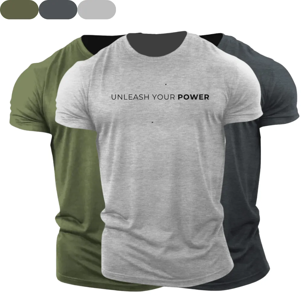 3 Pack Unleash Your Power Tees