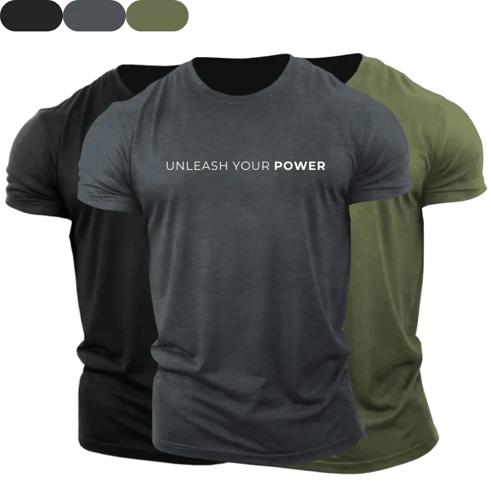 3 Pack Unleash Your Power Tees