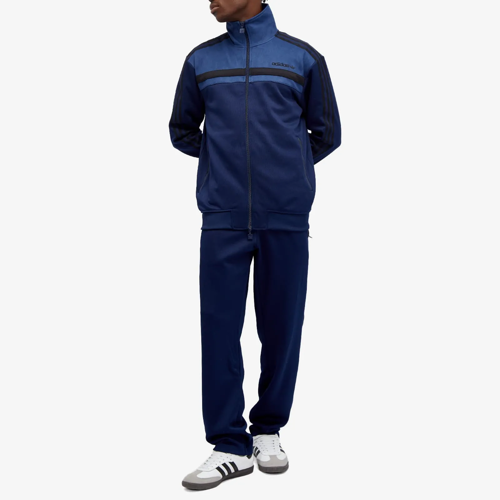 Adidas Premium Essentials Track Pants in Night Indigo