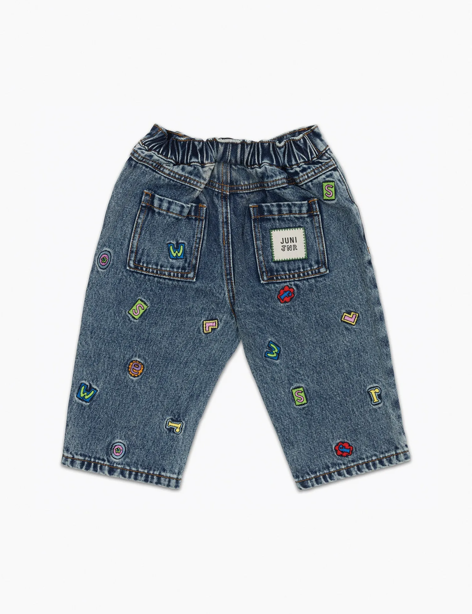 Alphabet Denim Jeans