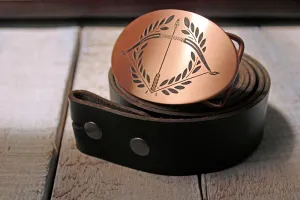 Archer -ARCHERY BOW & ARROW- Belt Buckle
