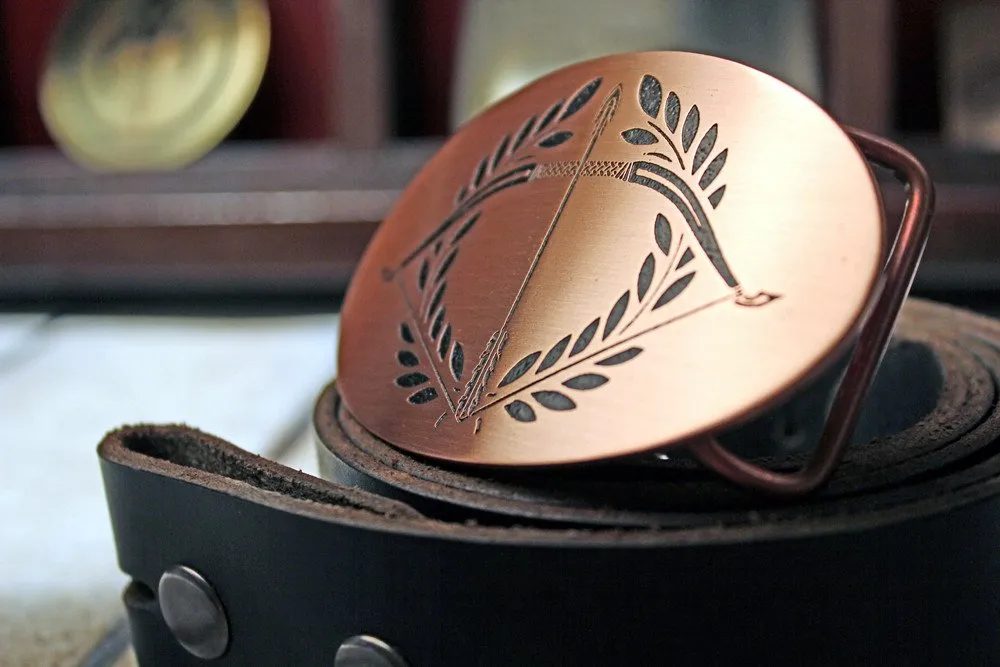 Archer -ARCHERY BOW & ARROW- Belt Buckle