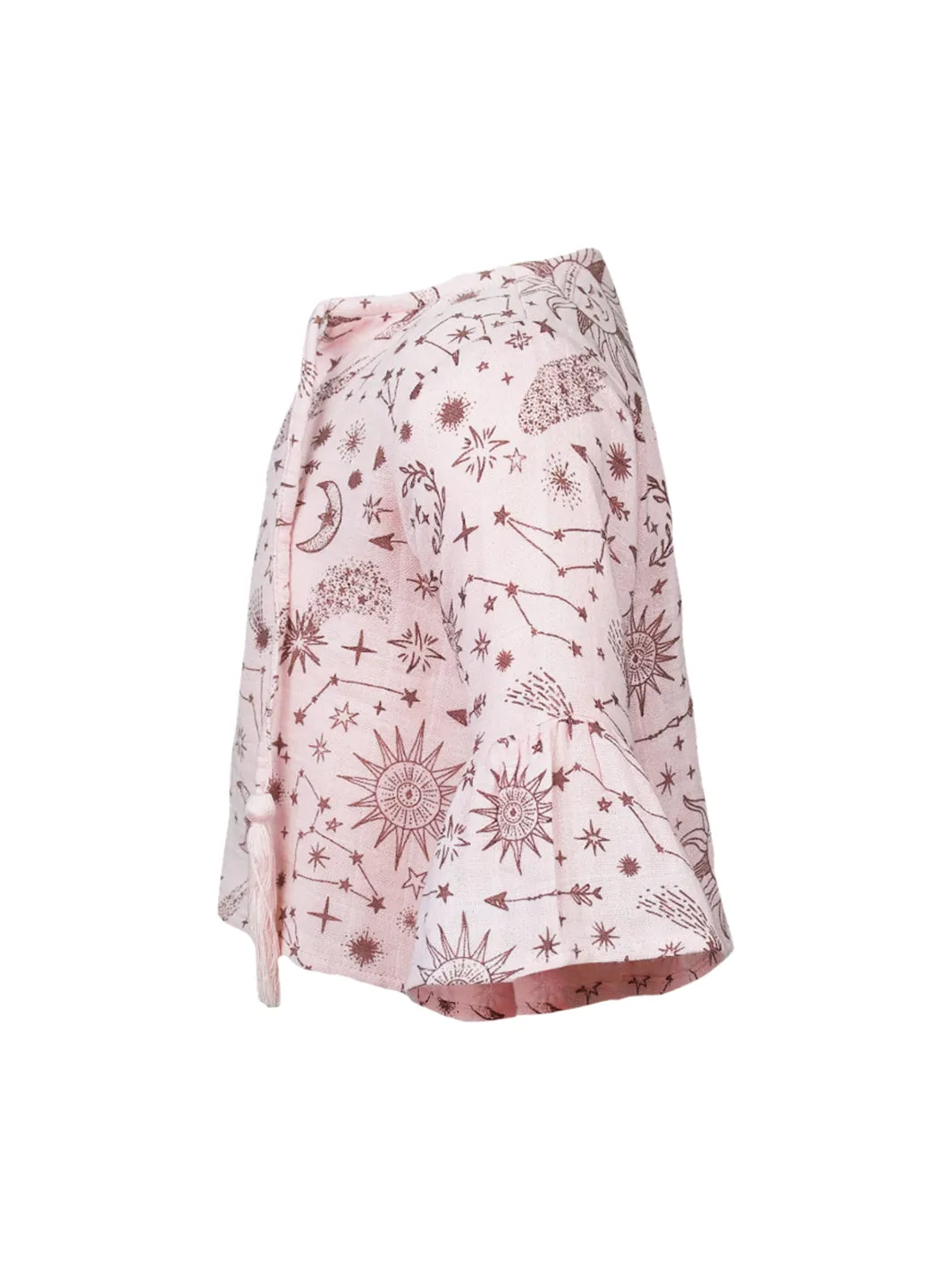Arya Printed Top - Peony Constellation