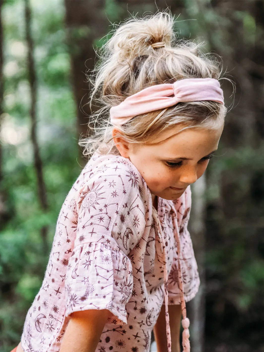 Arya Printed Top - Peony Constellation