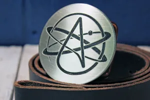 Athiest Logo Belt Buckle