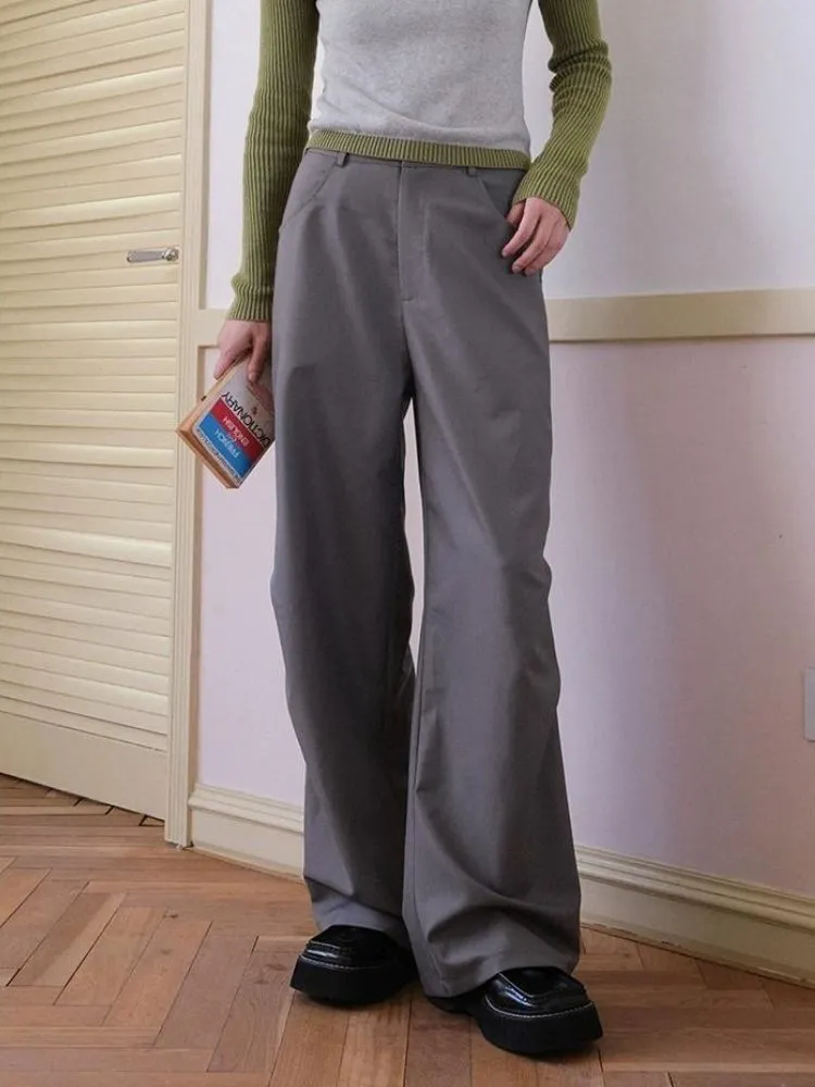 Autumn retro versatile long pants【s0000003398】