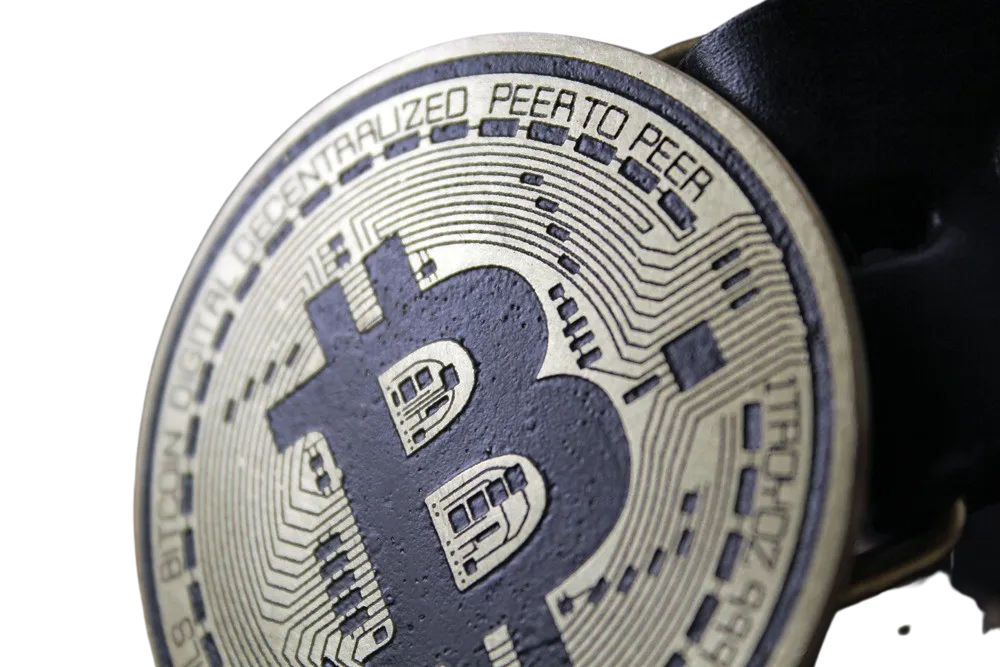Bitcoin Belt Buckle