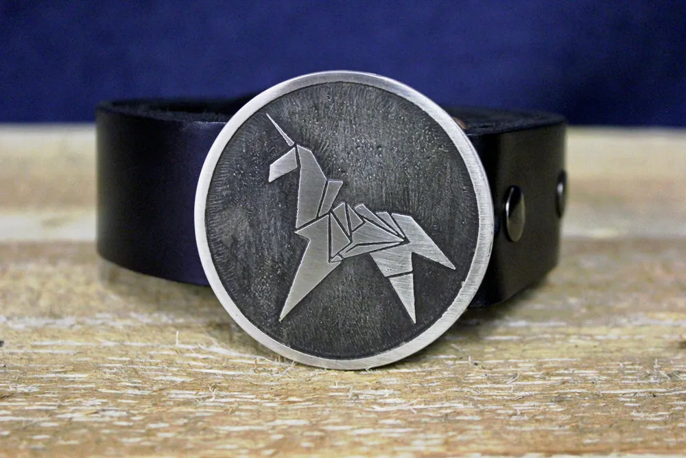 Blade Runner Origami Unicorn Belt Buckle