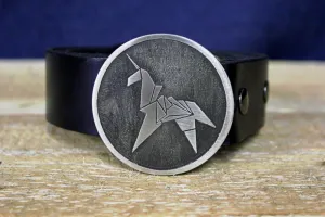 Blade Runner Origami Unicorn Belt Buckle