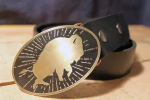 Buffalo Bill WILD WEST Cowboy Belt Buckle