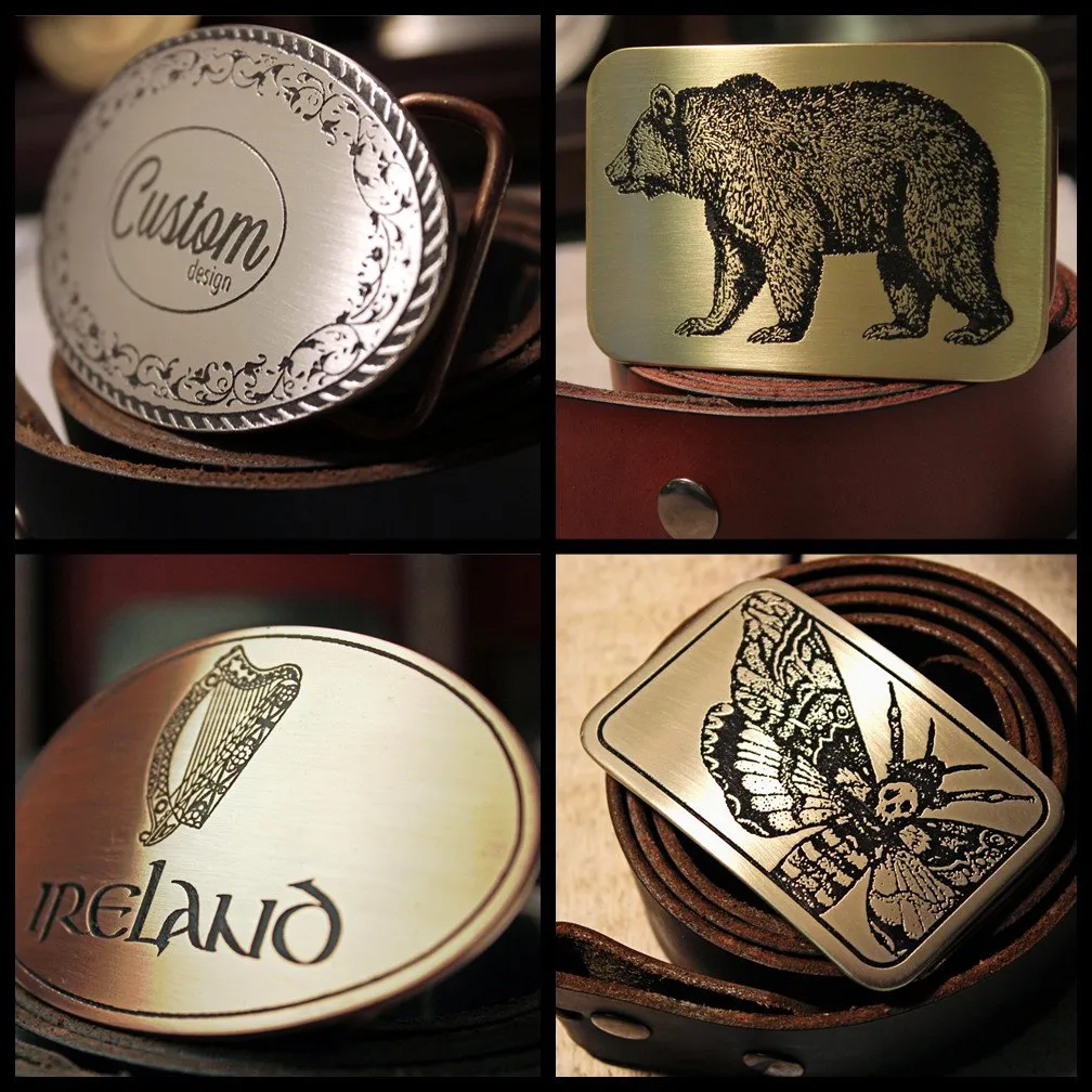 Buffalo Bill WILD WEST Cowboy Belt Buckle