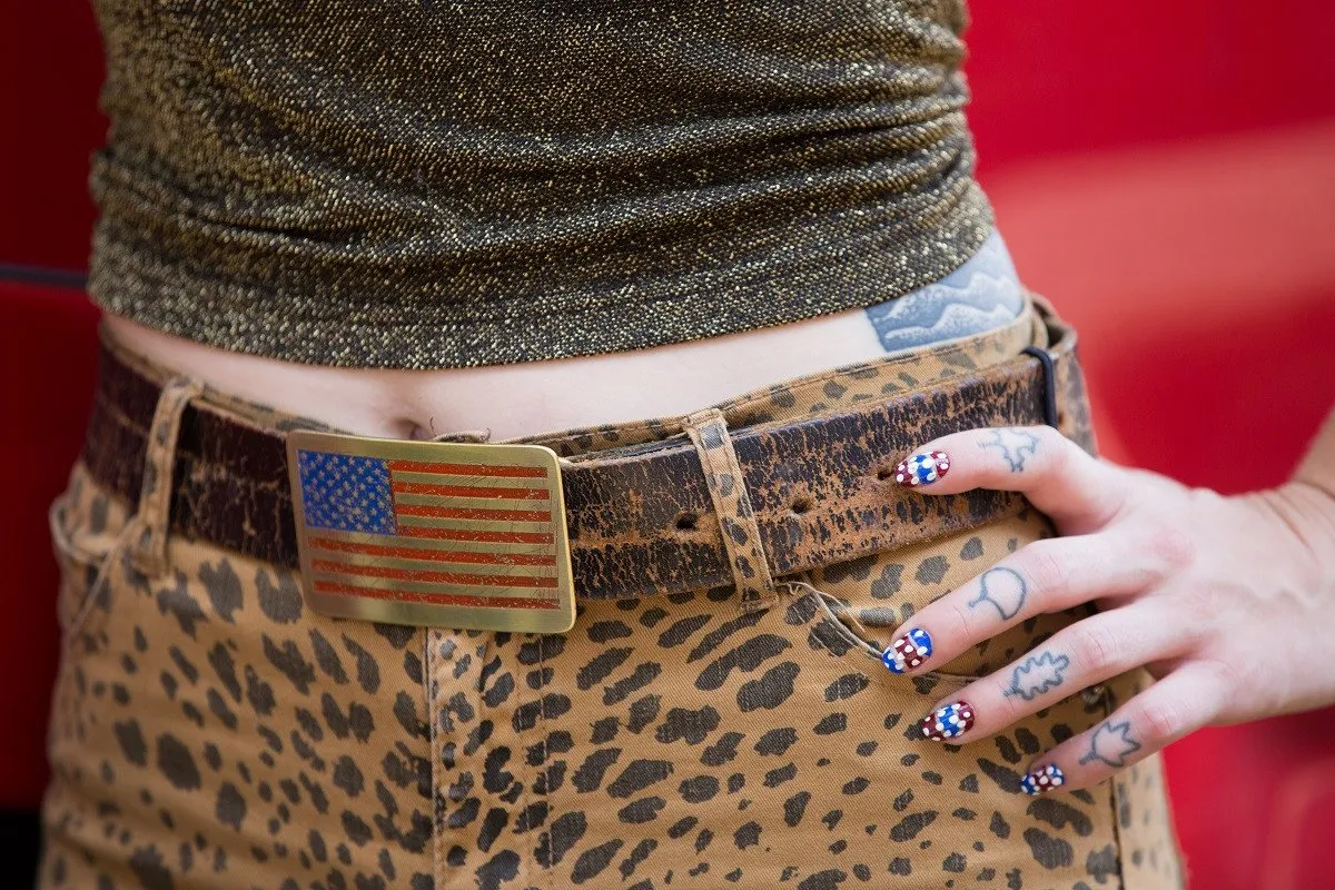 California State Flag Belt Buckle