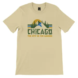 Chicago "The City in the Garden"  -  Premium Unisex Crewneck T-shirt