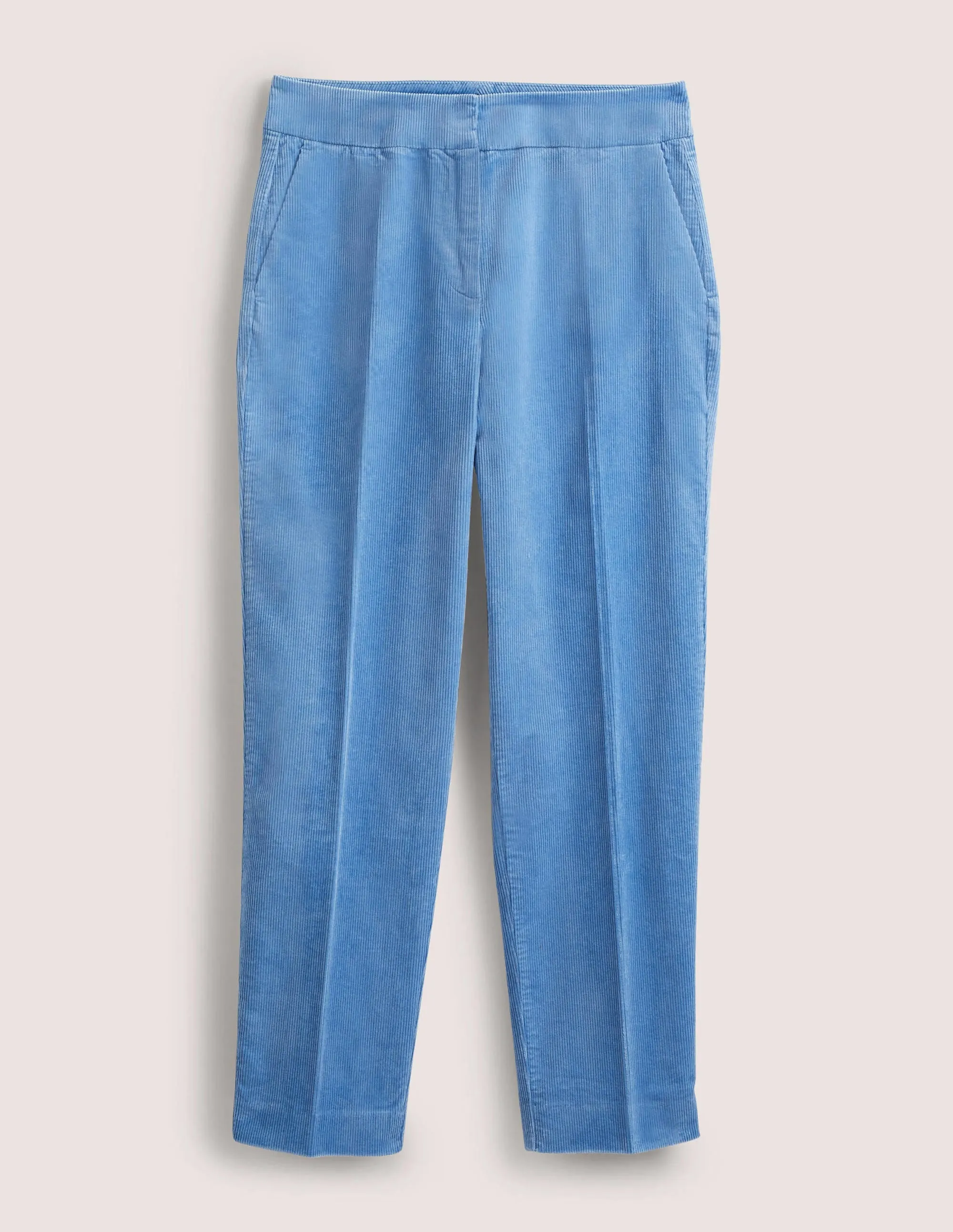 Classic Tapered Trousers-Riviera Blue