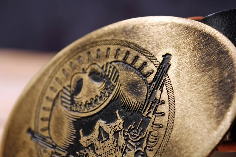 Cowboy WILD WEST Belt Buckle