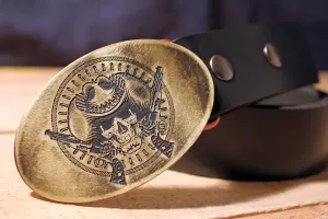Cowboy WILD WEST Belt Buckle