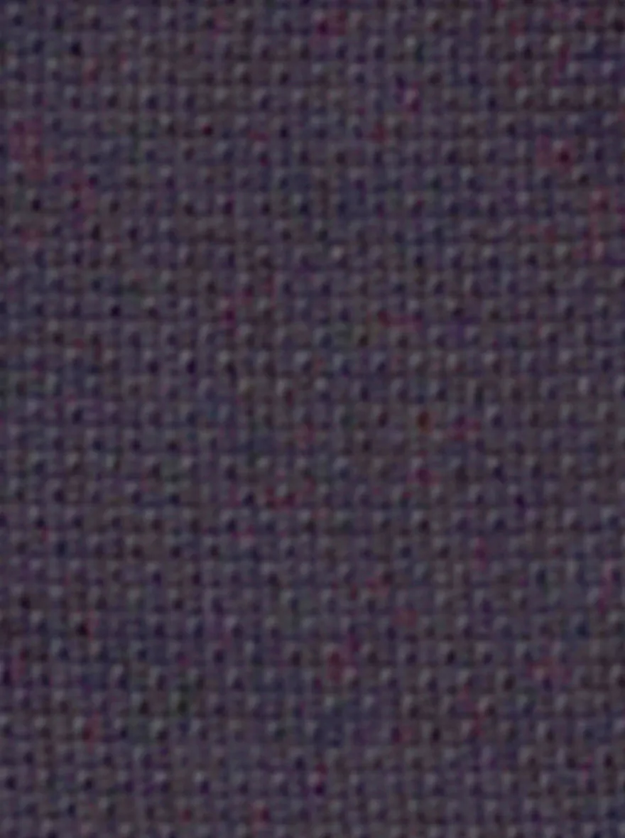 Dark Grey Self Design Slim Fit Formal Trouser | JB Studio
