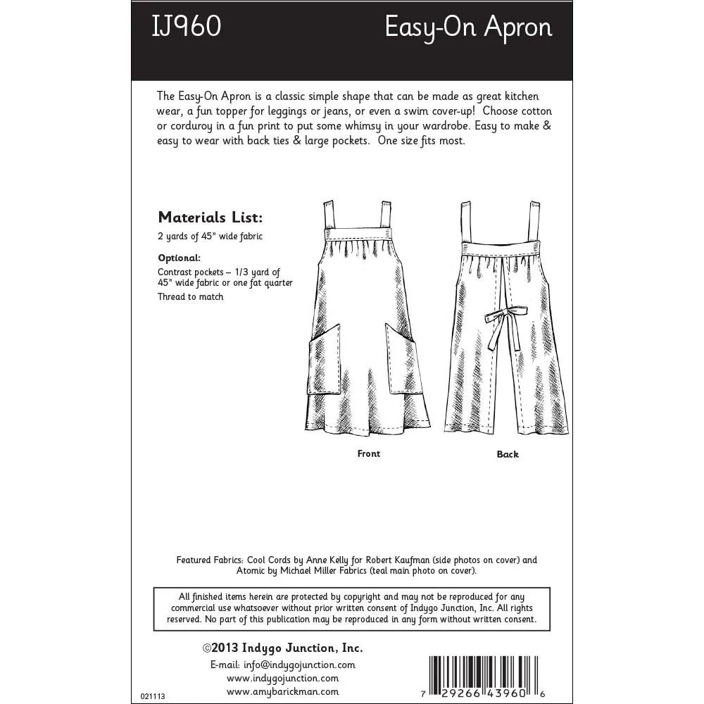 Easy-On Apron X