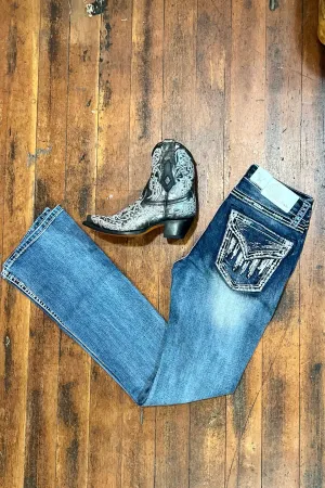 Grace in LA Easy Fit Bootcut Jean