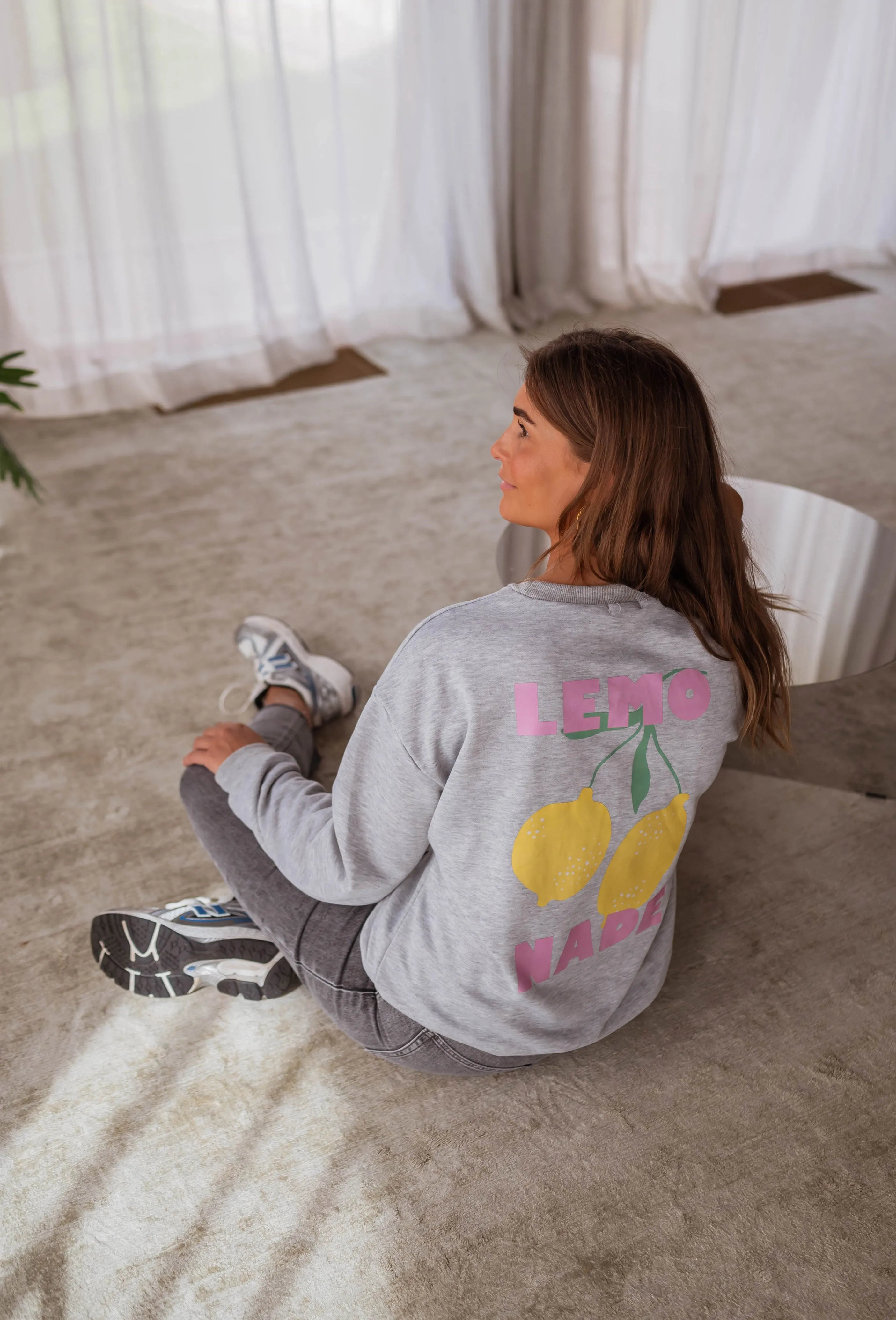 Grey Lemonade Sweater