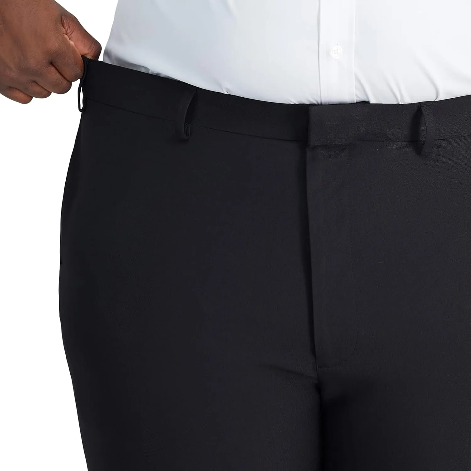 Haggar Men's Smart Wash Performance Classic Fit Big &Tall Suit Separates-Pants & Jackets