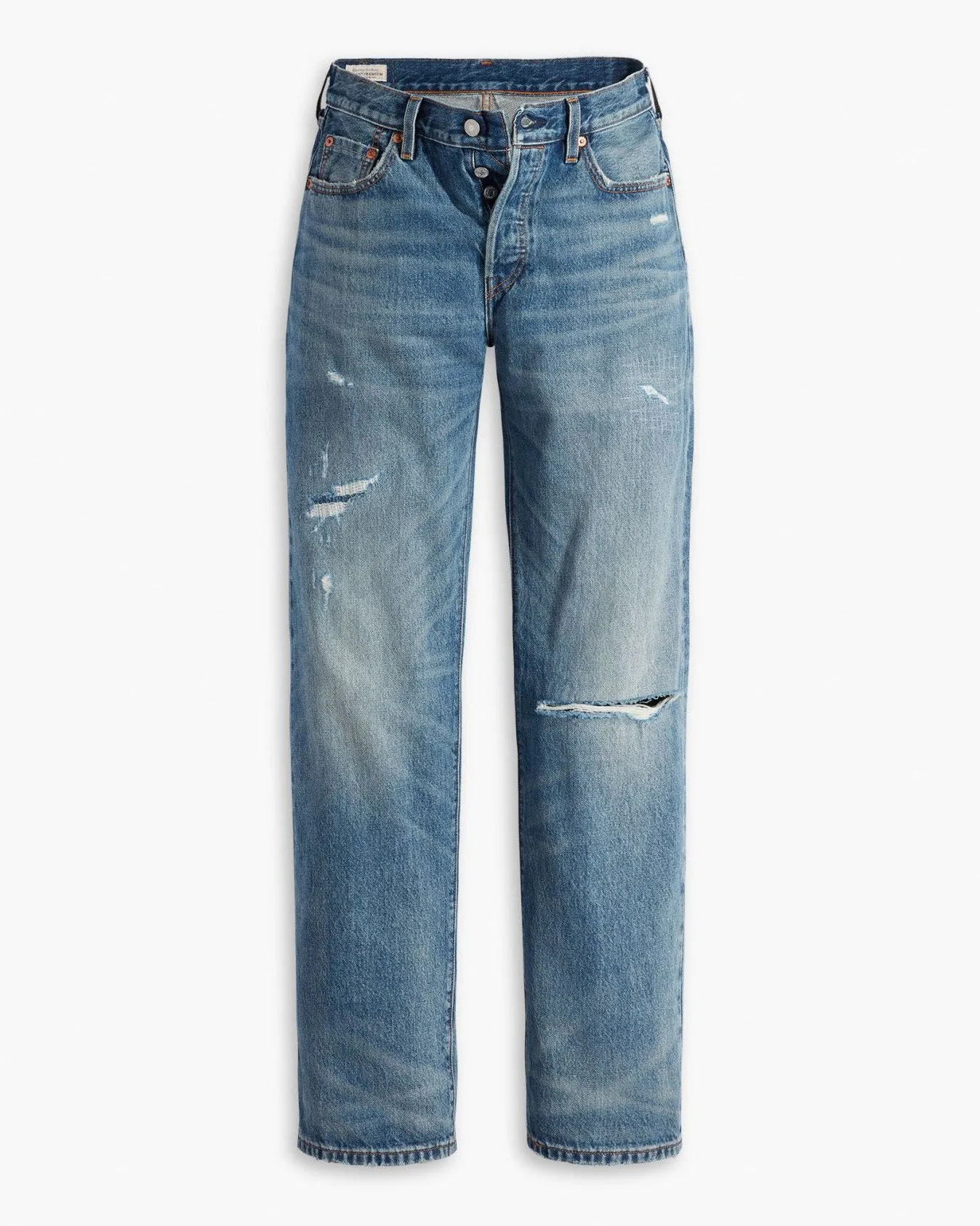 Levi's® Womens 501 90's Relaxed Straight Fit Jeans - Twisted Sister Selvedge