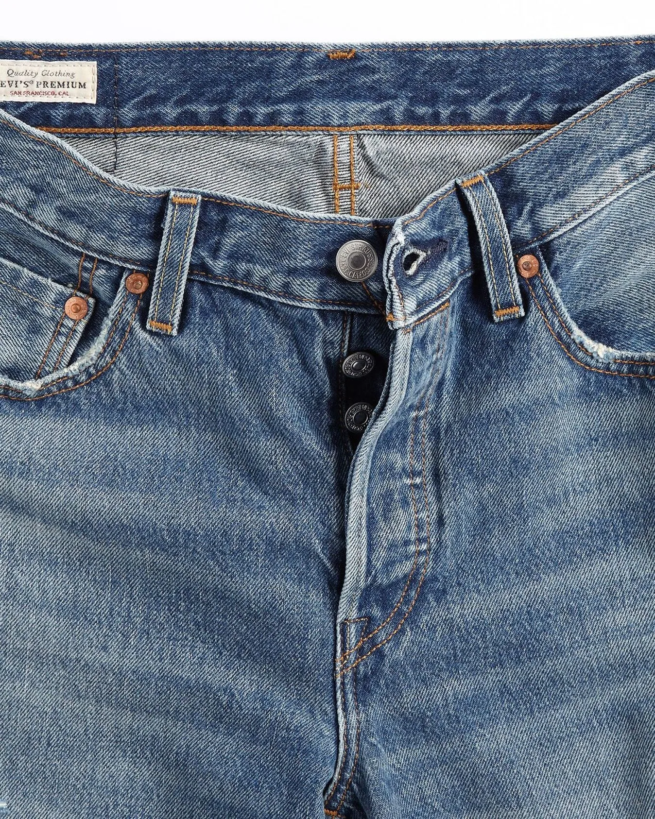 Levi's® Womens 501 90's Relaxed Straight Fit Jeans - Twisted Sister Selvedge
