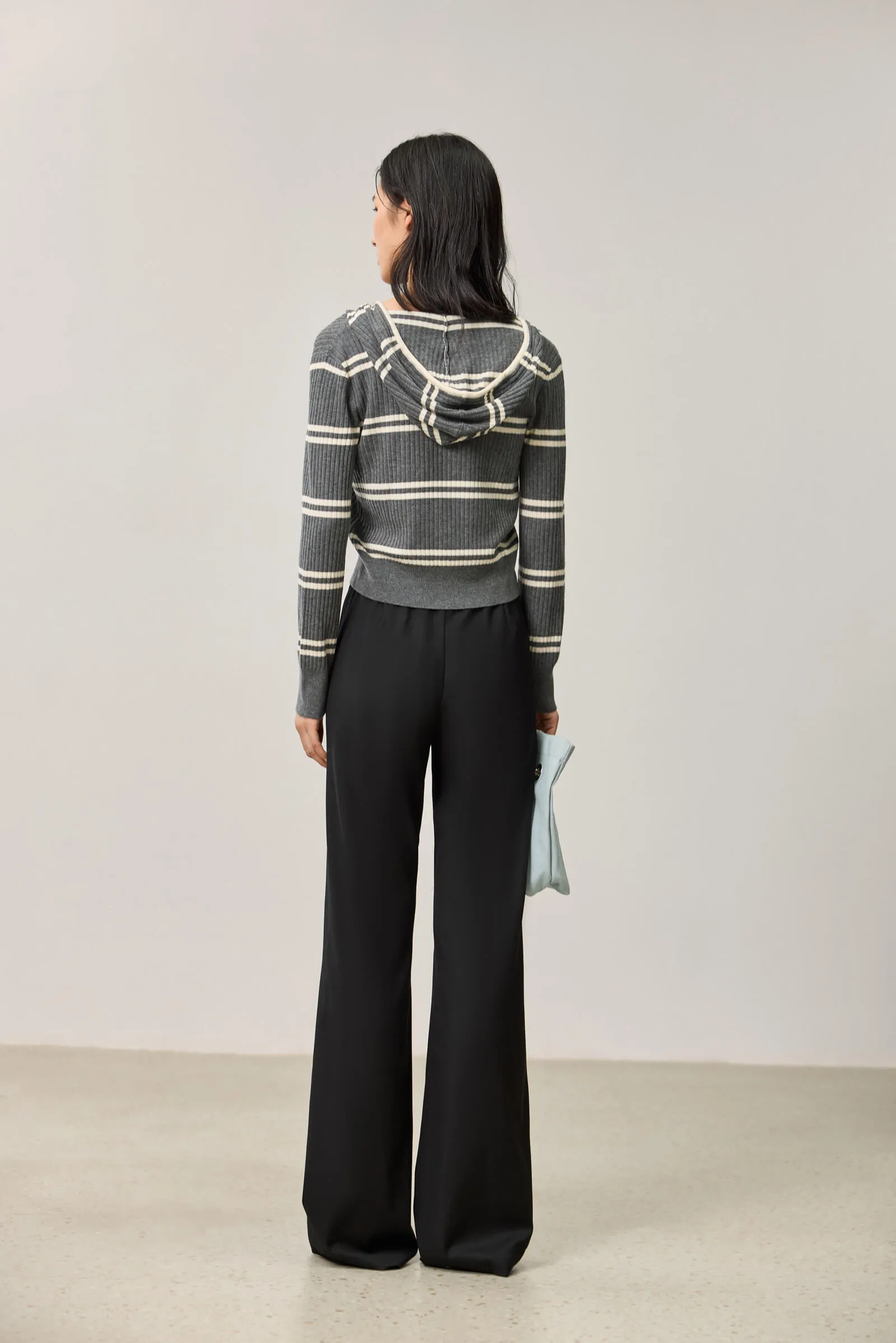 LILY Versatile Black Flare Pants