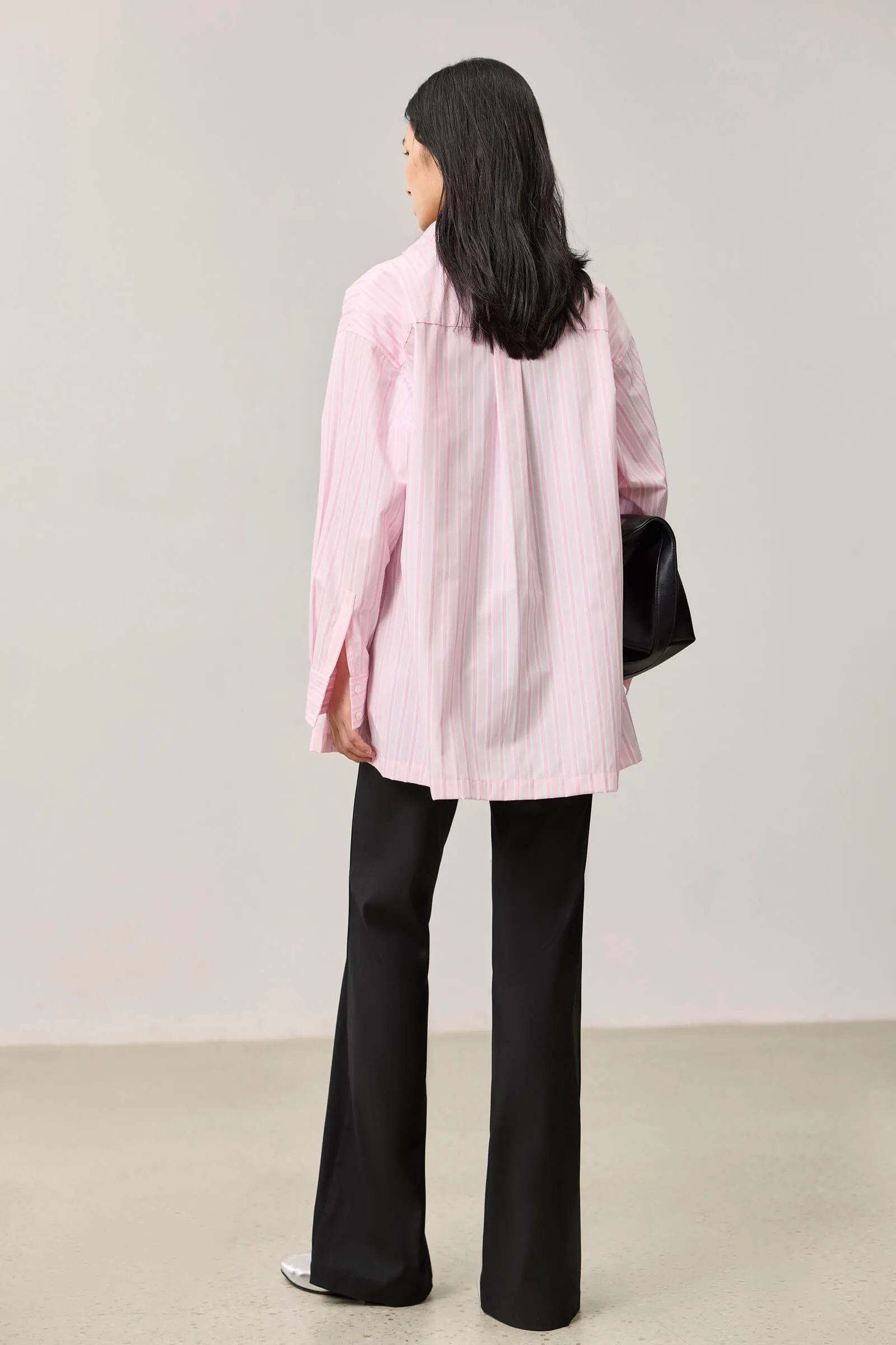 LILY Versatile Black Flare Pants