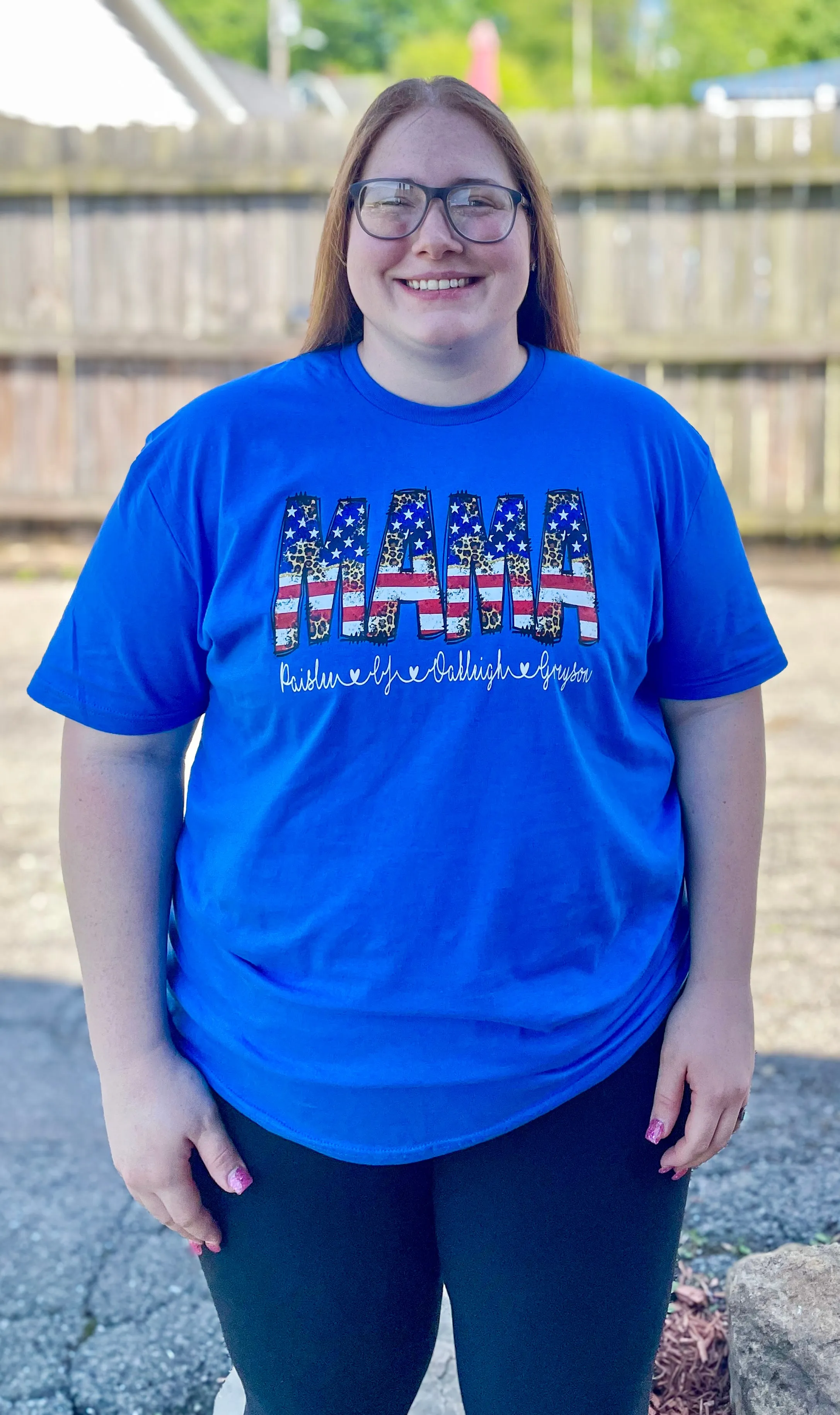 MAMA with Kid's Names *multiple color options*