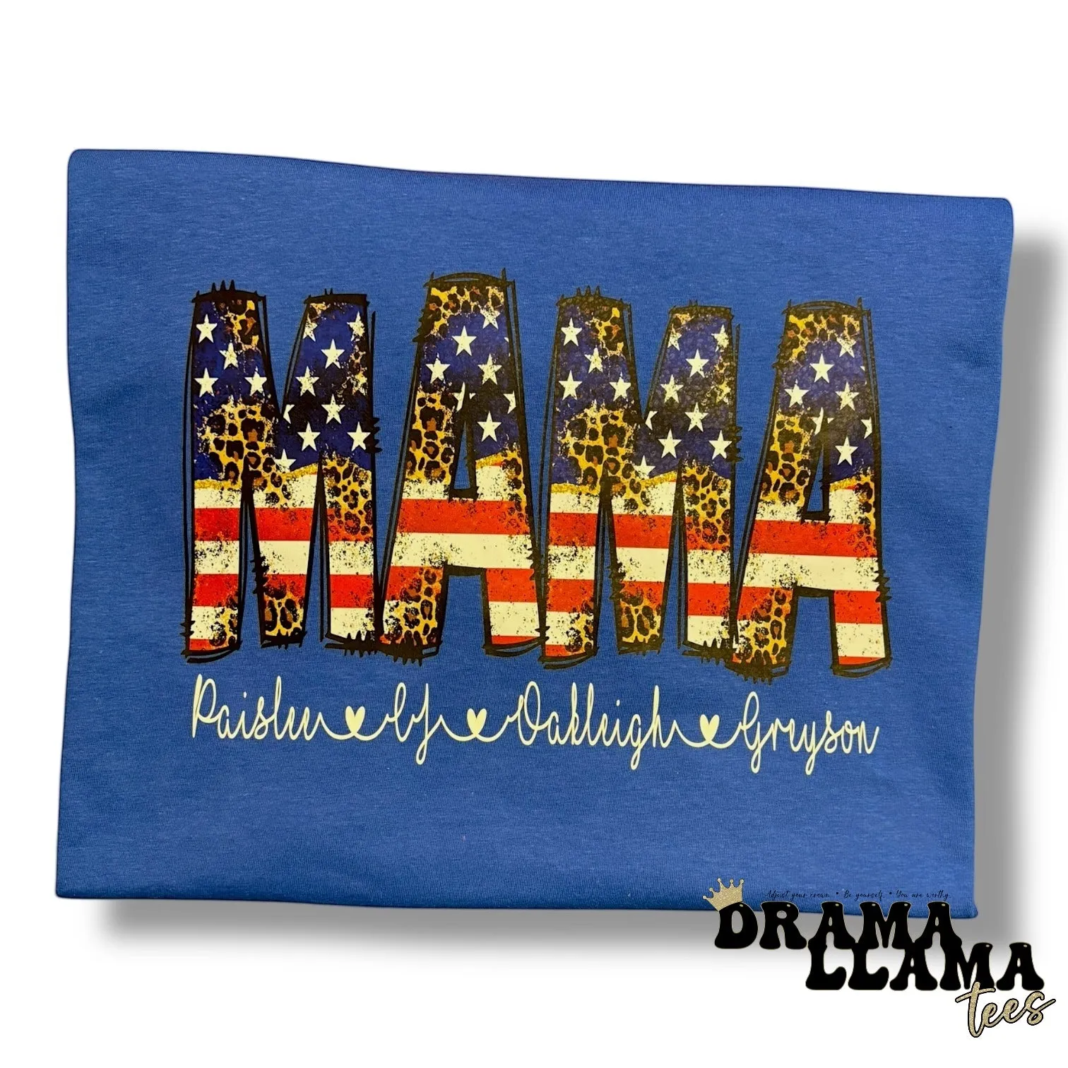 MAMA with Kid's Names *multiple color options*