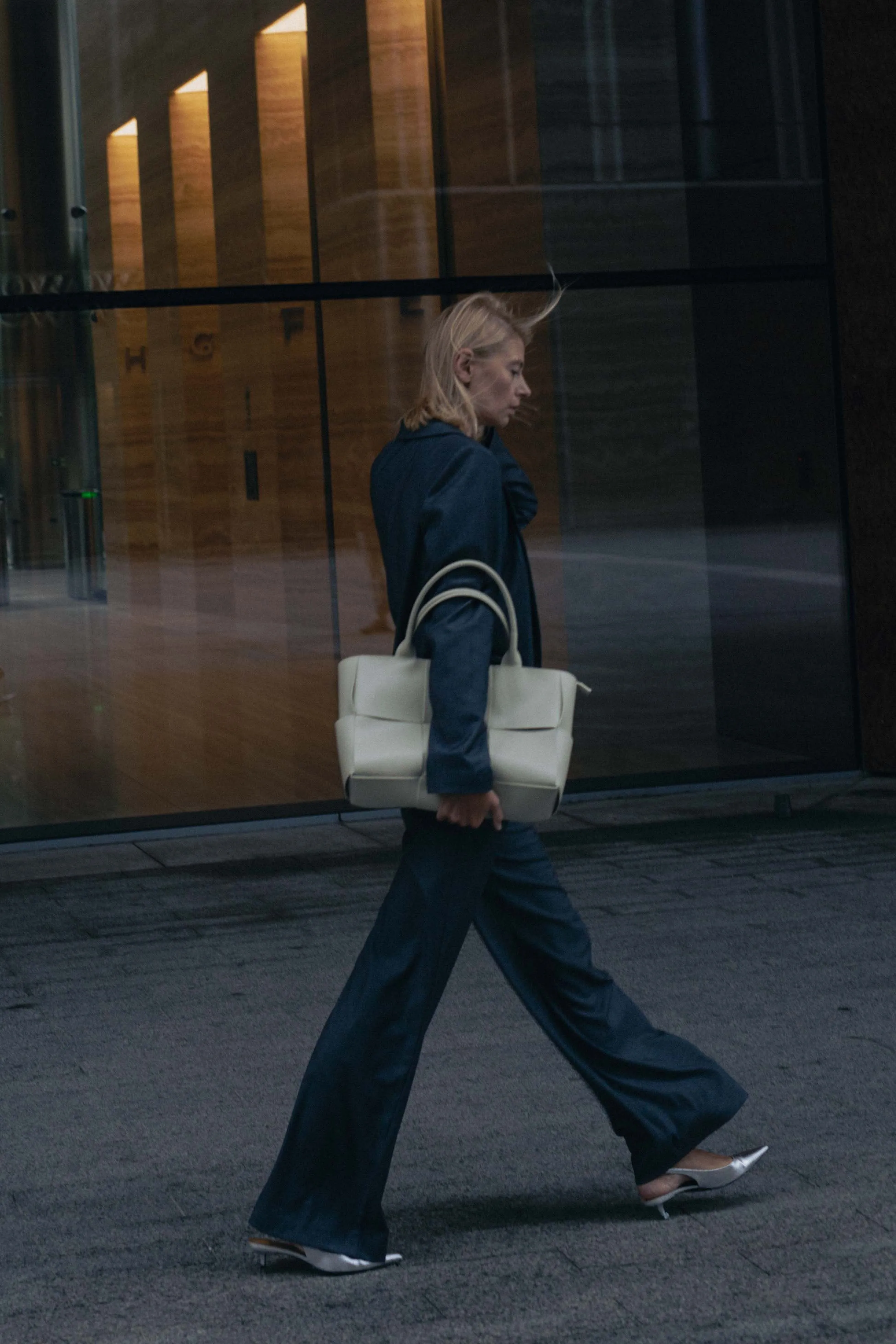 Office Straight-Cut Trousers
