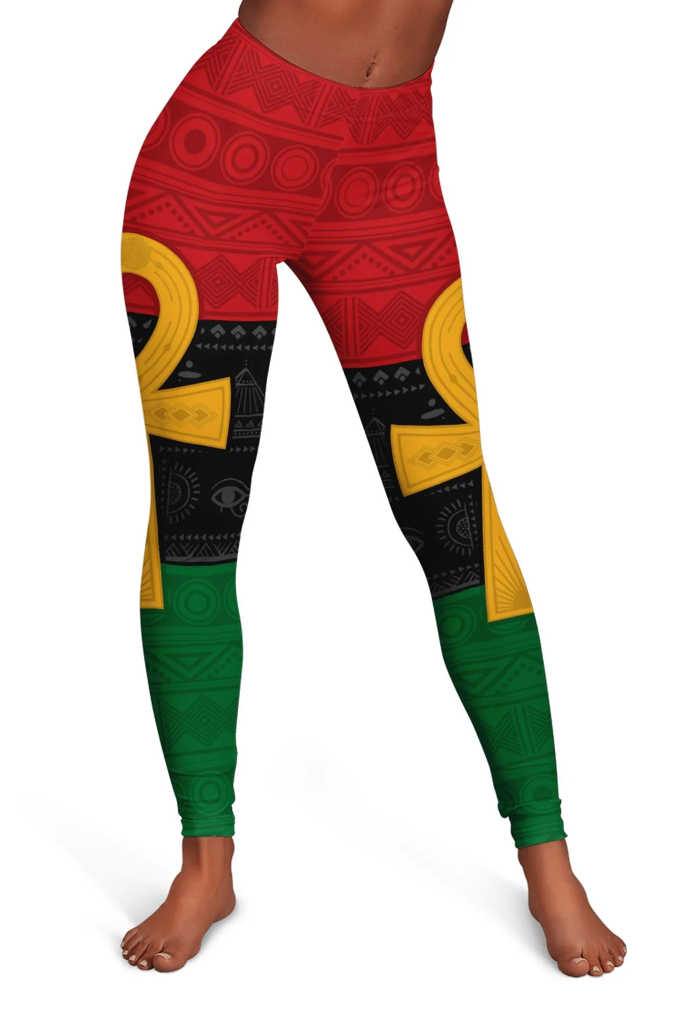 Pan African Ankh Leggings