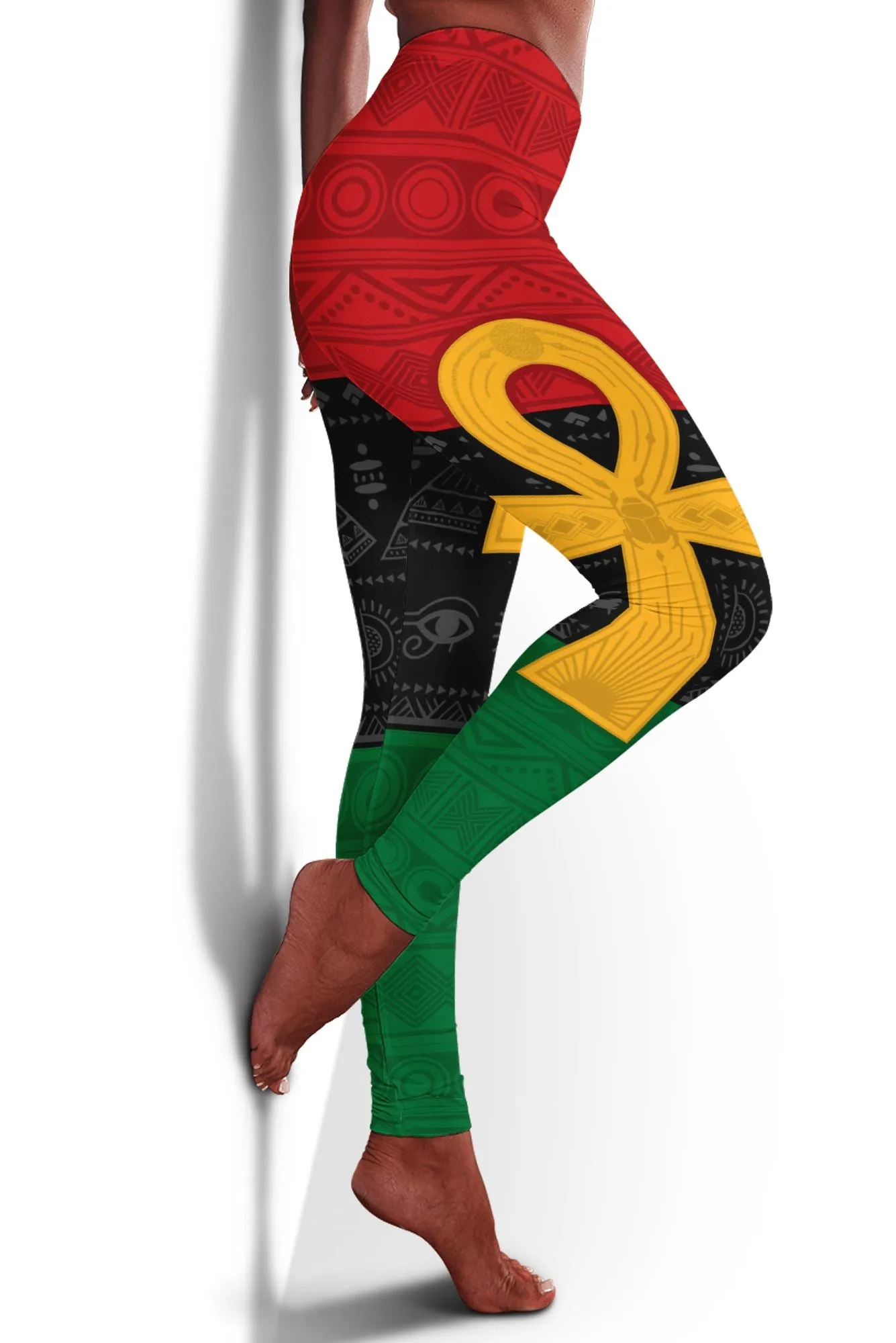 Pan African Ankh Leggings