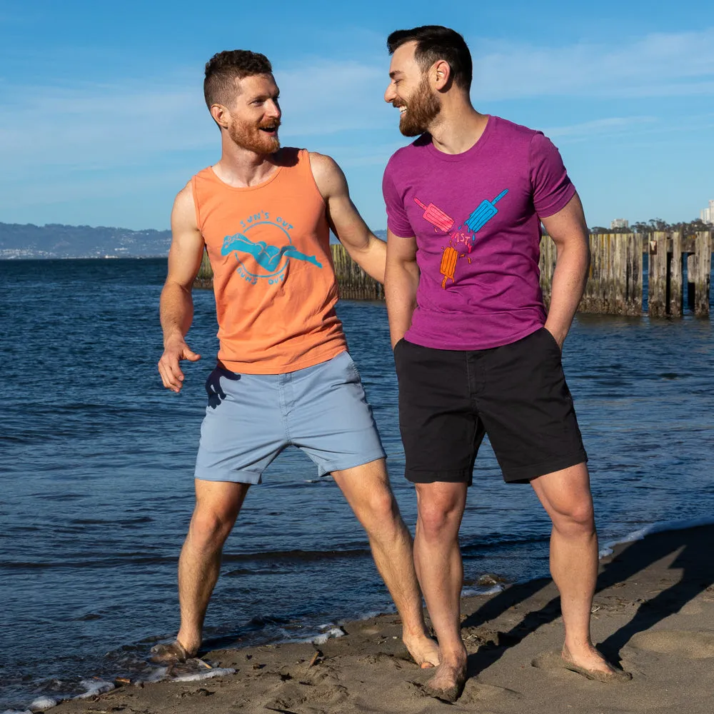 Provincetown Magenta Tasty Creamsicle "Circle Fun" Tee
