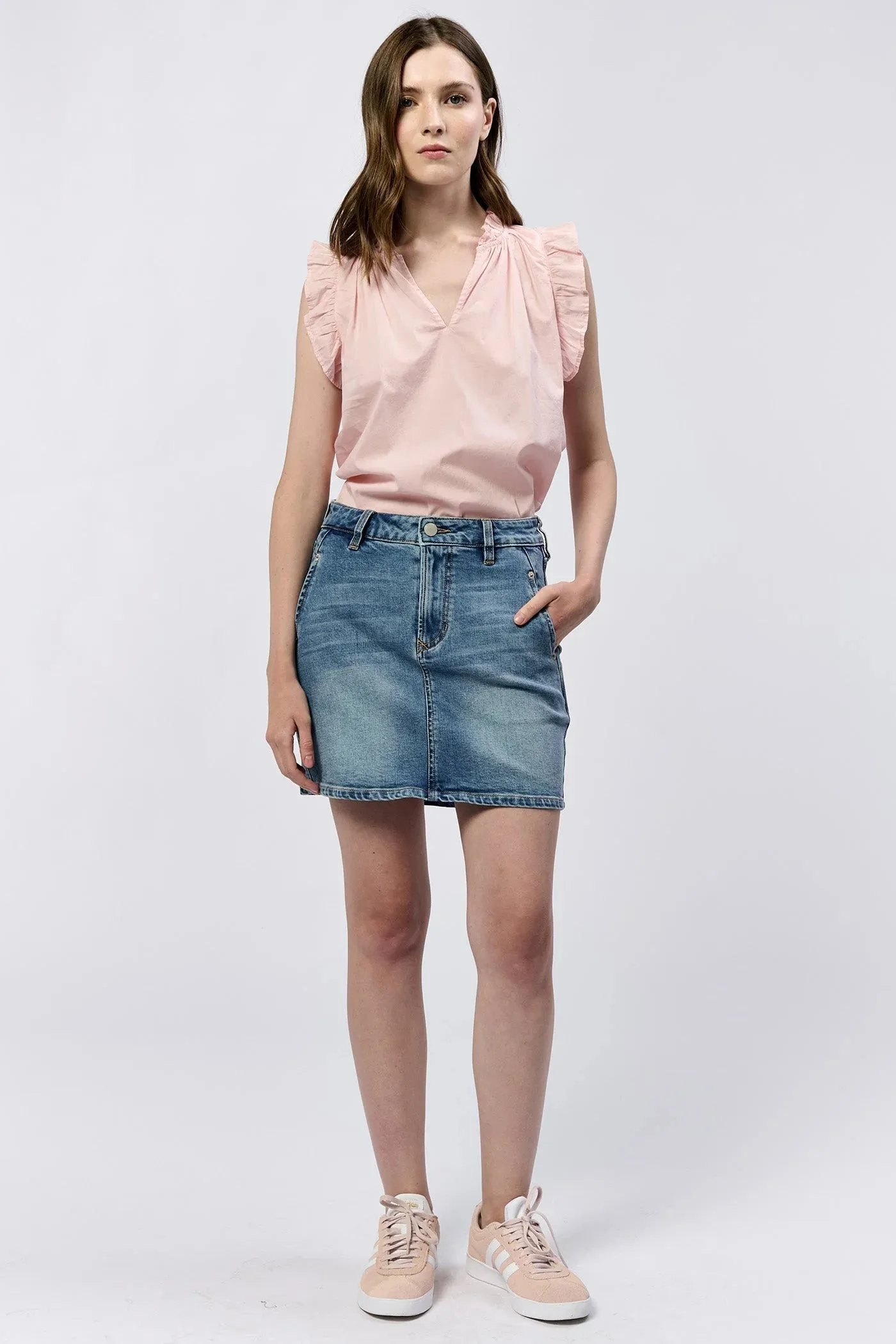 Quinn Denim Skirt