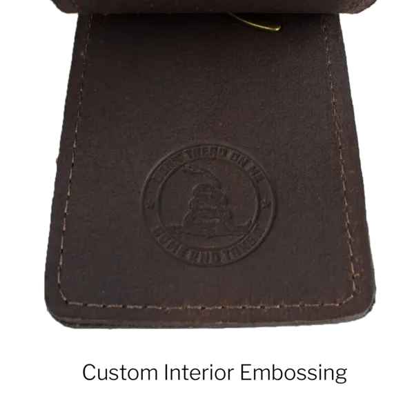 Rattlesnake Front Pocket Wallet