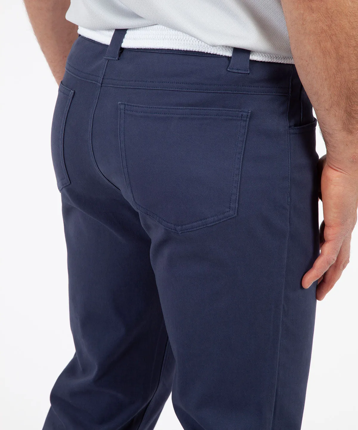 Signature St. Charles 2.0 Brushed Cotton Stretch 5-Pocket Pants