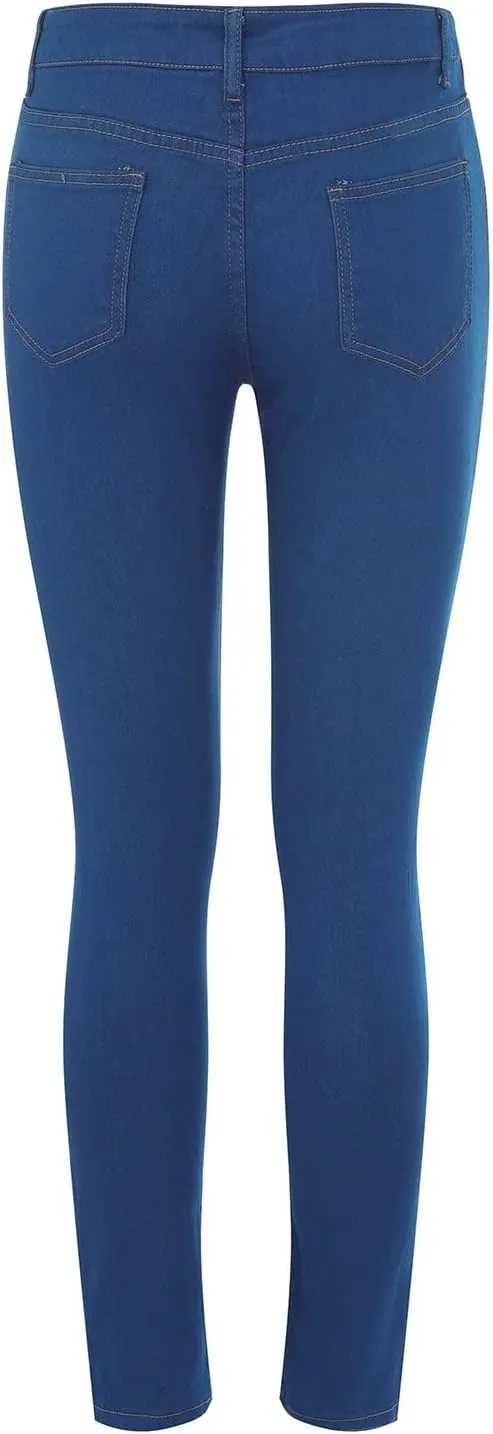 Women's Stretchy Skinny Jeans High Waisted Slim-Fit Butt Lifting Jeggings Sexy Comfy Plus Size Long Denim Pencil Pant
